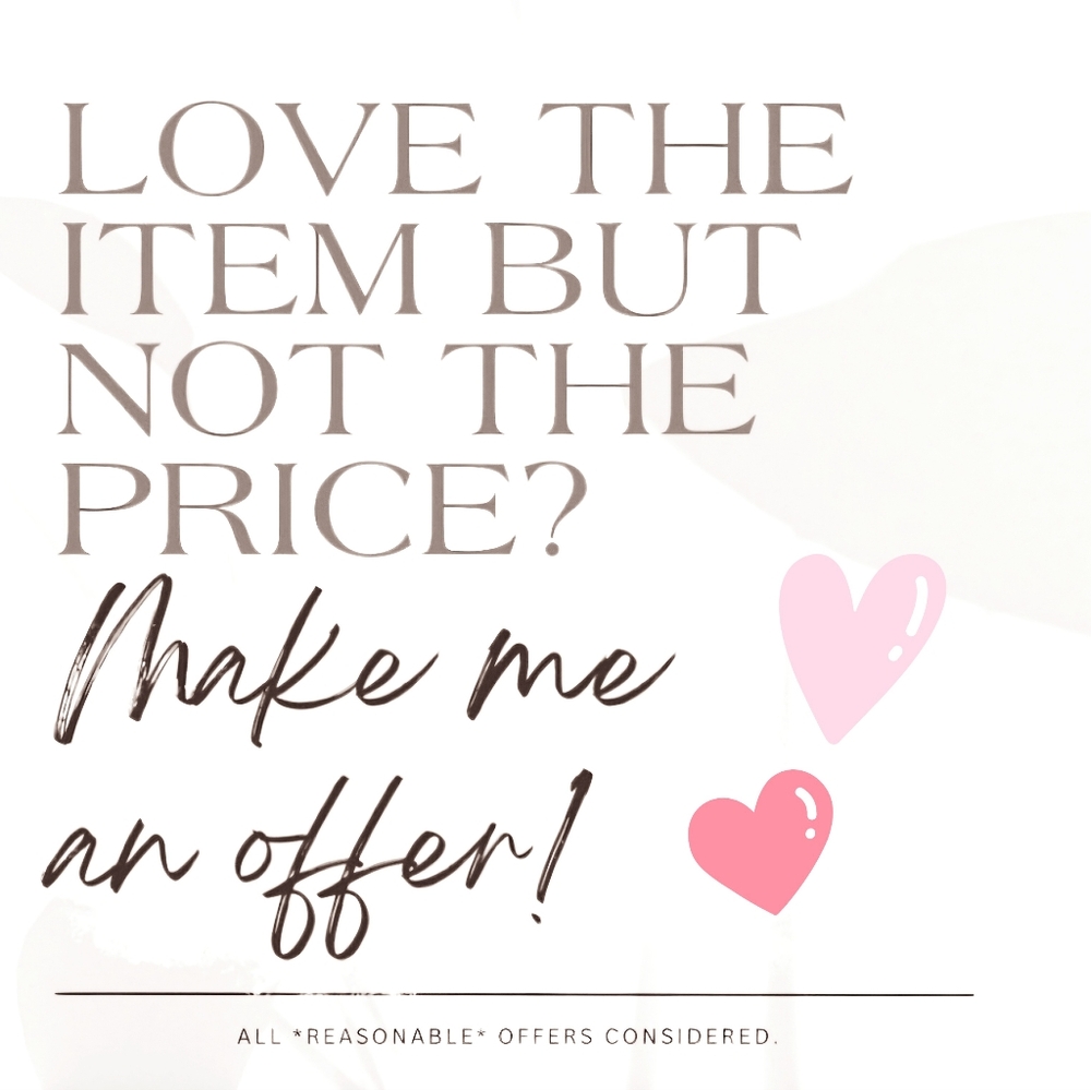 💕All Reasonable Offers Welcome & Happy to Bundle for Shipping Savings💕